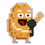 Potato with microphone